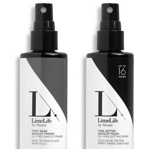 LIMELIFE Spray & Stay Collection · 1 Priming Spray & 1 Setting Spray